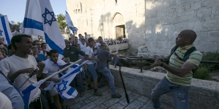Meski Dilarang, Ultra Nasionalis Yahudi Pawai di Kota Tua Yerusalem Wilayah Mayoritas Palestina