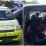 Suzuki APV Berstiker Ambulans Relawan Beringin Terobos One Way, Isinya 9 Wisatawan