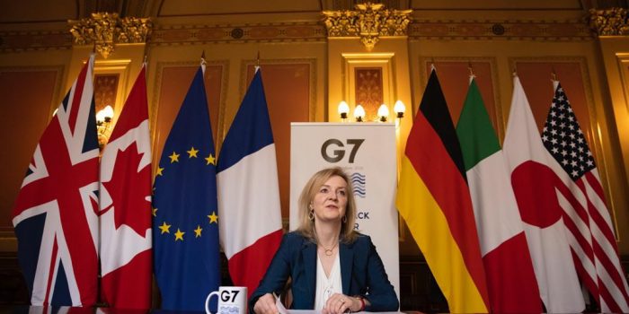 Inggris Desak Sekutu Persenjatai Ukraina, Liz Truss: Persatuan G7 Penting dalam Krisis Ini