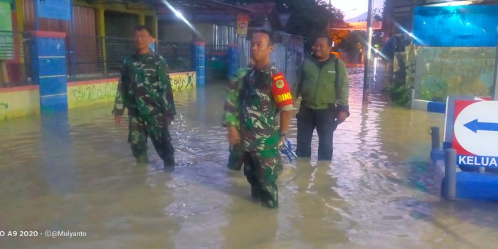 Pasca Banjir 3 Wilayah Cirebon Timur, TNI AD Giat Mitigasi Bencana Alam