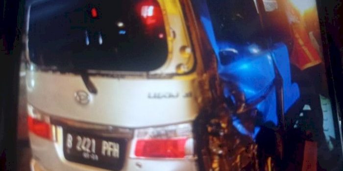 14 Orang Terluka, Tabrakan Beruntun 3 Kendaraan di Tol Tangerang-Merak KM 73.600 B