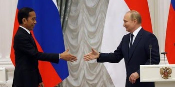 Sedikit Singgung Ukraina, Vladimir Putin Lebih Tekankan Zona Perdagangan Bebas antara Indonesia dan Uni Ekonomi Eurasia