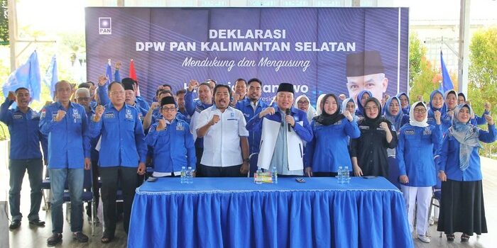 DPW Partai Amanat Nasional Kalsel Deklarasi Dukung Ganjar Pranowo Jadi Capres 2024