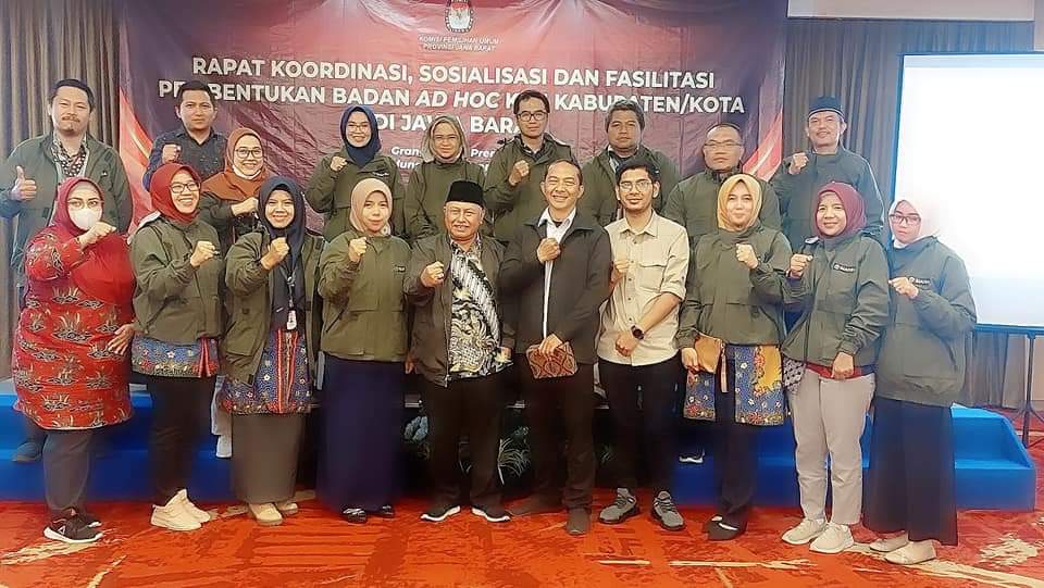 JMSI Beberkan Strategi Pembentukan Badan Ad Hoc Melalui Media Siber Dan Media Sosial di Rakor KPU Jawa Barat