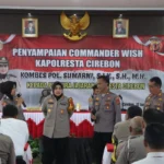 Kapolresta Cirebon Sampaikan Commander Wish Untuk Dipedomani Oleh Seluruh Personilnya