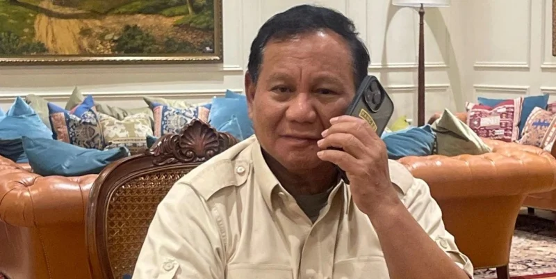 Momen Prabowo Terima Telepon Berisi Ucapan Selamat Atas Penghitungan Hasil Pemilu dari 5 Pimpinan Dunia