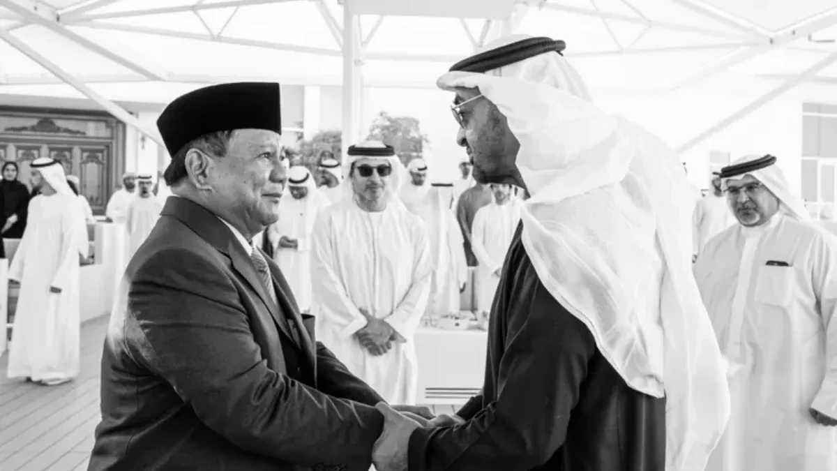 Prabowo Subianto Unggah di Medsos Momen Menerima Ucapan dari Presiden Uni Emirat Arab, Mohammed Bin Zayed
