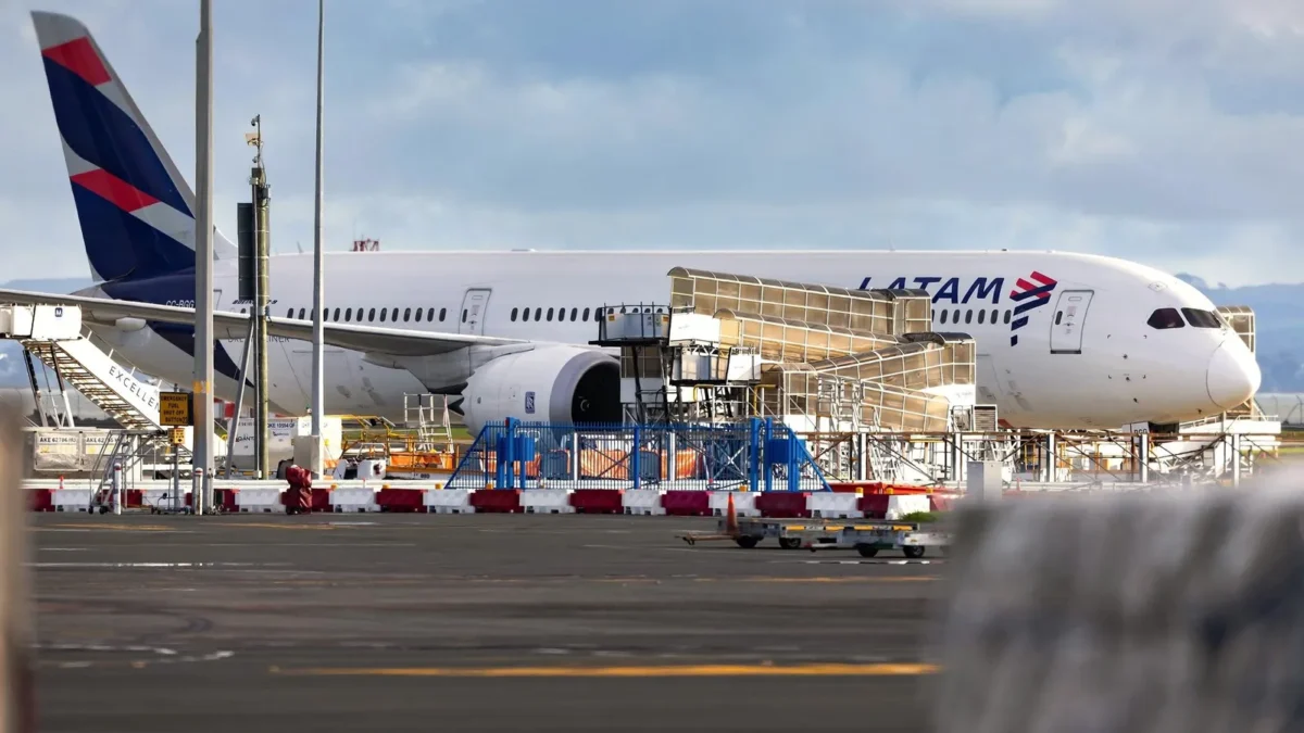 Penerbangan dari Sydney Menuju Auckland, Pesawat Boeing 787 LATAM Airlines Jatuh