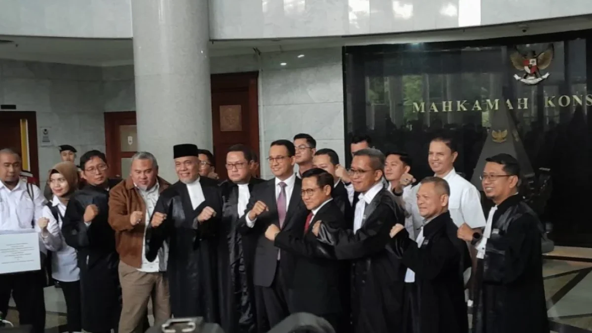 Daftar Lengkap Tim Hukum Anies Baswedan-Muhaimin Iskandar dalam Sidang Sengketa Pilples 2024 di Mahkamah Konstitusi