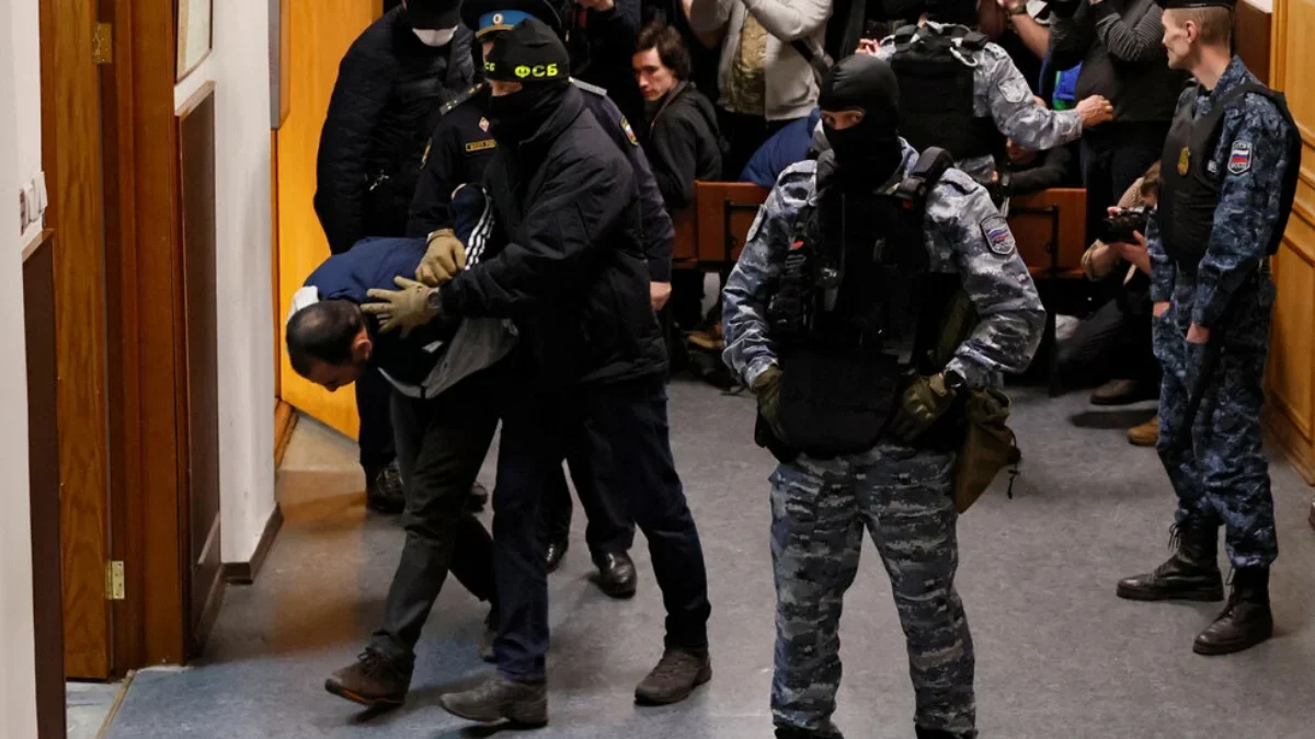 Jejak Obat Menekan Rasa Takut Ditemukan dalam Sampel Darah 4 Tersangka Penembakan Massal di Balai Kota Crocus Moskow