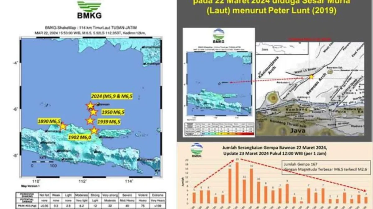 BMKG Dorong Pakar Kebumian Lakukan Kajian Potensi Gempa Bumi di Laut Jawa