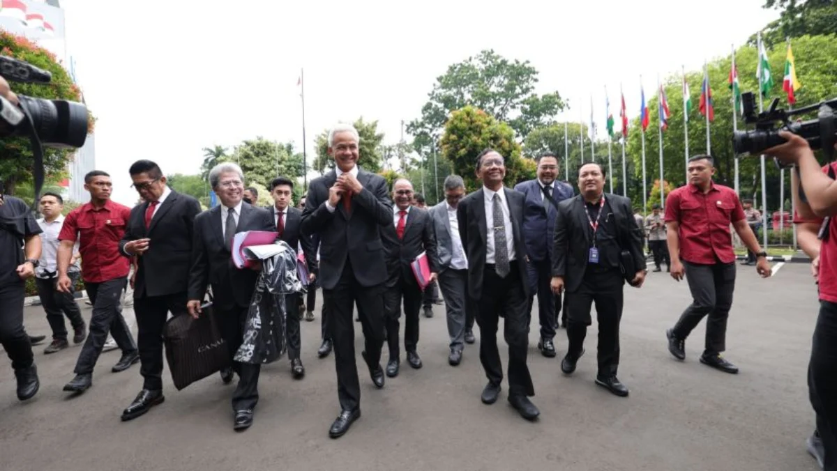 Momen Ganjar-Mahfud Bersatu Selamatkan Masa Depan Demokrasi Indonesia di Mahkamah Konstitusi
