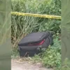 Mayat perempuan ditemukan dalam sebuah koper berwarna hitam di Desa Sukadanau, Cikarang Barat, Kabupaten Bekas
