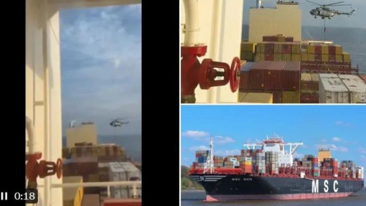 Militer Iran sita kapal kontainer milik miliarder Israel di selat Hormuz