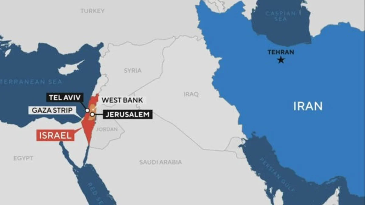 Serangan tersebut merupakan respons atas dugaan serangan udara Israel ke gedung konsulat Iran di Damaskus, Sur