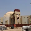 Gambar selebaran yang disediakan oleh Iran International Photo Agency ini menunjukkan bangunan reaktor di pemb