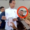 Viral Video Seorang Pria Terobos Barisan Paspampres Saat Kunjungan Presiden Jokowi di Konawe. (Foto: Istimewa/