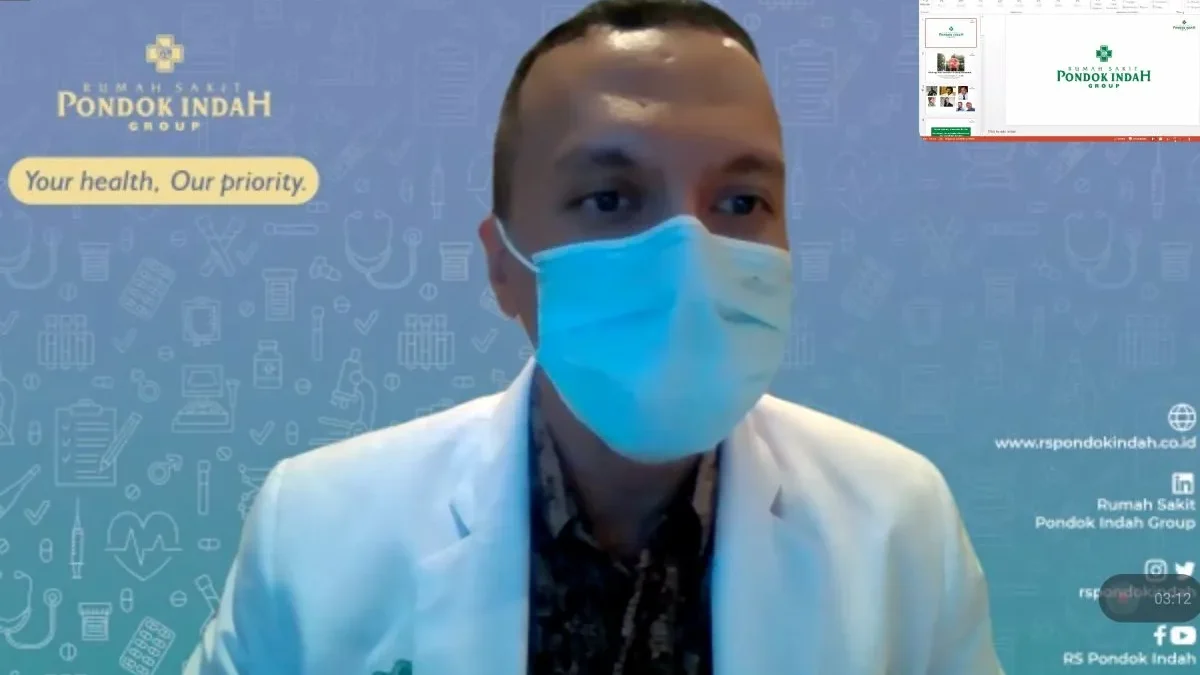Tangkapan layar Dokter spesialis jantung dan pembuluh darah RS Pondok Indah Bintaro dr. Teuku Istia Muda Perda