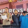 Polda Jabar saat konferensi pers yang menampilkan DPO tersangka pembunuhan Vina Cirebon. (