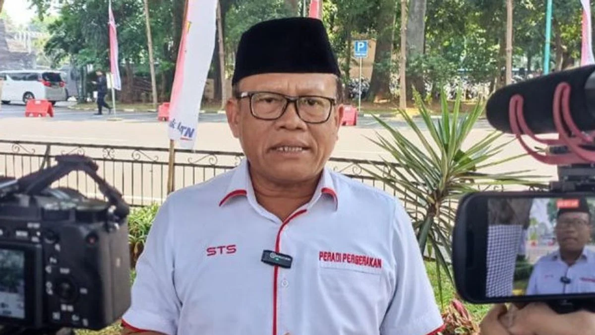 Ketua Indonesia Police Watch (IPW) Sugeng Teguh Santoso di Gedung Polda Metro Jaya, Jakarta, Rabu (9/8/2023).