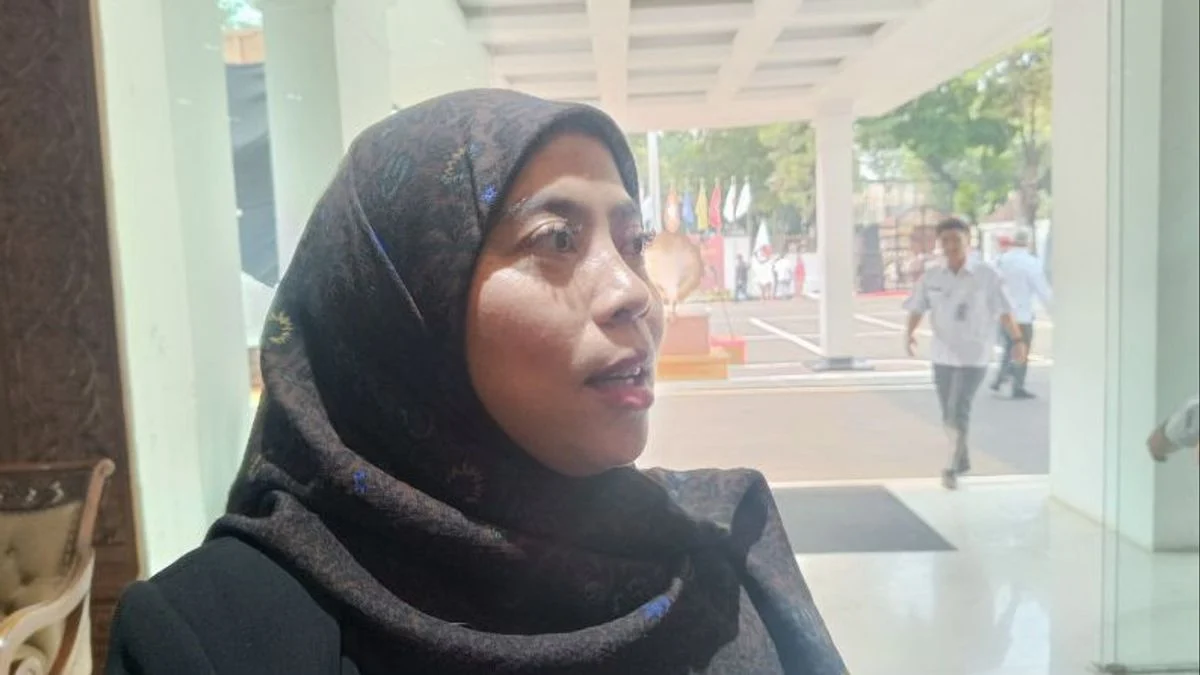 Anggota KPU RI Betty Epsilon di Kantor KPU RI, Jakarta, Kamis (2/4/2024). ANTARA/Narda Margaretha Sinambela.