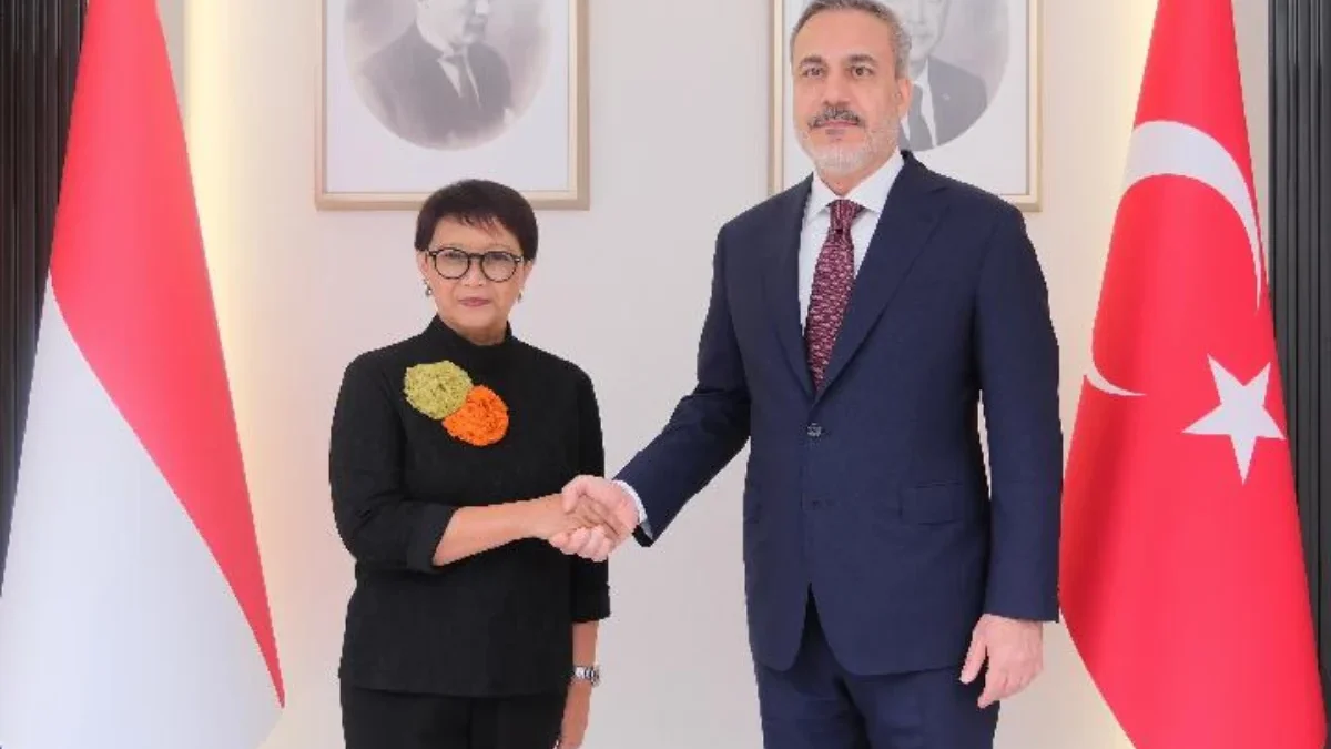 Menteri Luar Negeri RI Retno Marsudi menerima kunjungan kerja Menteri Luar Negeri Turkiye Hakan Fidan di Turki