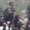 Personel Kelompok Kriminal Bersenjata (KKB) yang beroperasi di Papua.