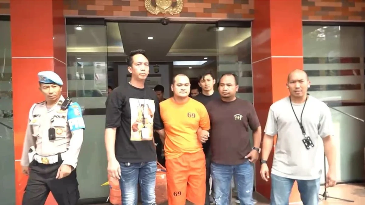 Chaowalit Thongduang, buron yang paling dicari di Thailand, ditangkap. (FOTO/Dok. Bareskrim polri)