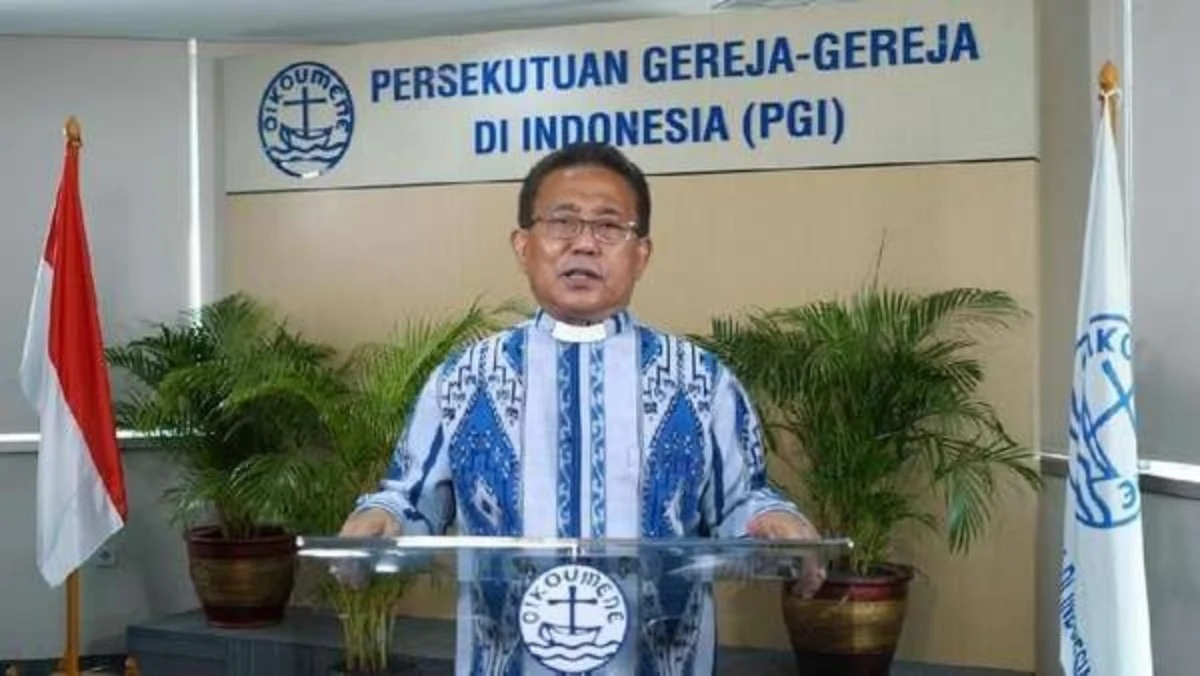 Ketua umum Persatuan Gereja Indonesia (PGI) Gomar Gultom. (Foto:PGI.dok)