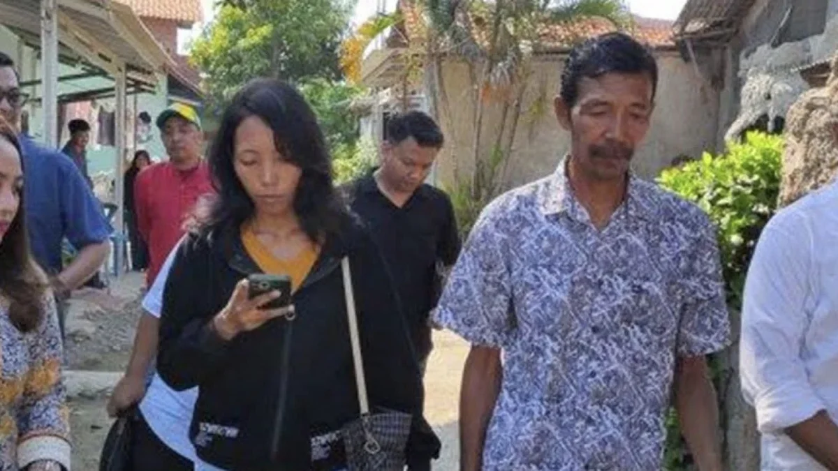 Wasnadi Otong, ayah kandung Vina, salah satu korban pembunuhan di Cirebon pada 2016 bersama anaknya Marliyana,