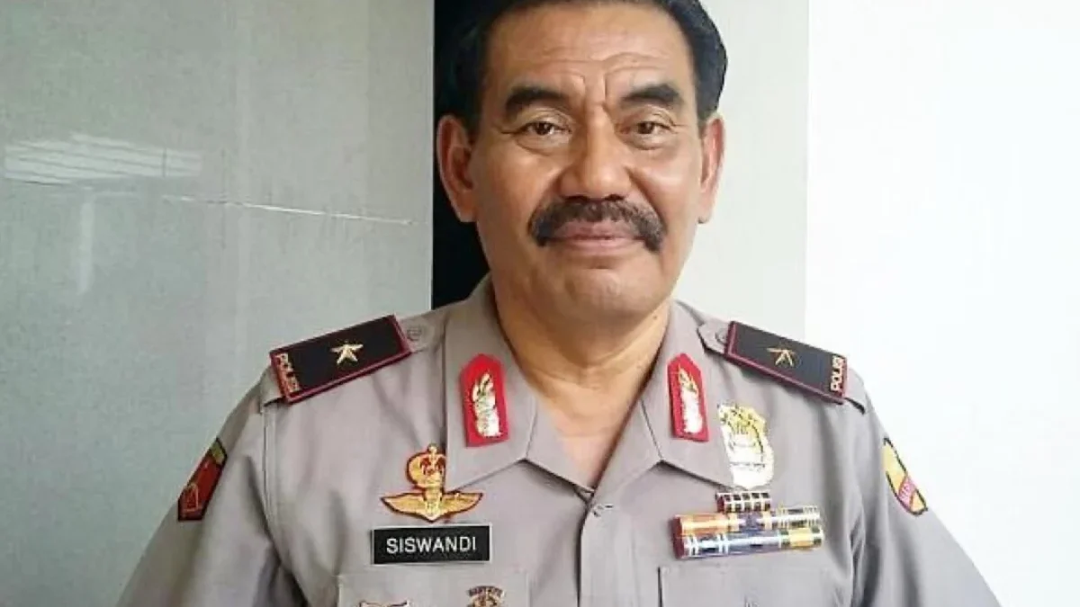 Brigjen Pol (Purn) Siswandi Saat masih bertugas.// IG @polisi_indonesia