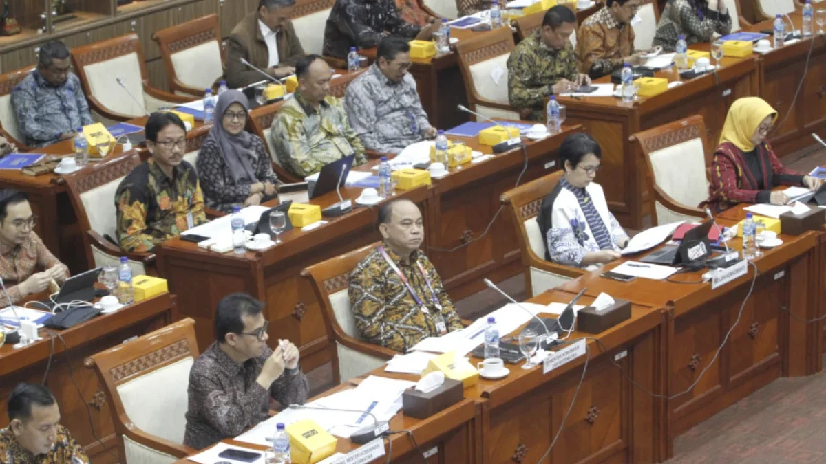 Komisi I DPR gelar raker dengan Menkominfo Budi Arie Setiadi membahas RKA Anggaran 2024