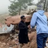 Puing-puing pesawat ditemukan pada Selasa. (Malawi TV)