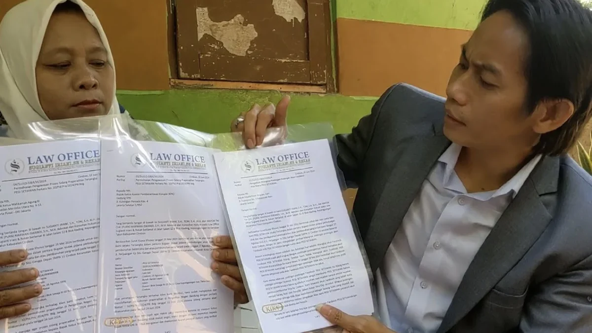 Kuasa Hukum Pegi Setiawan, Toni RM didampingi Ibu Kartini