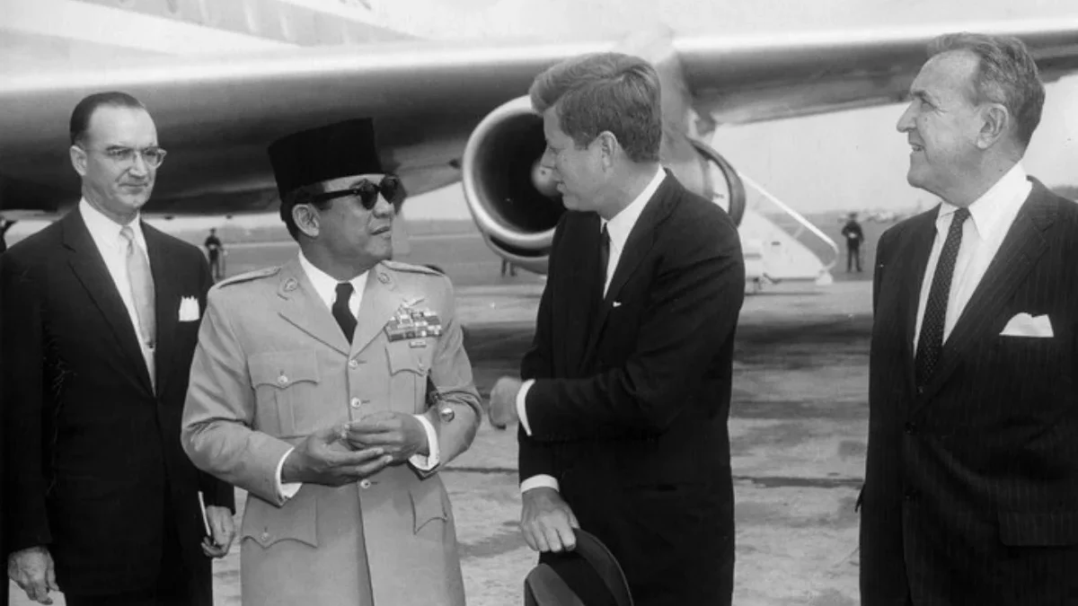 Sukarno dan JF Kennedy (Dokumentasi jfklibrary.org)