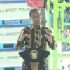 Presiden Joko Widodo dalam Peresmian Ekosistem Baterai dan Kendaraan Listrik Korea Selatan di Indonesia di Kar